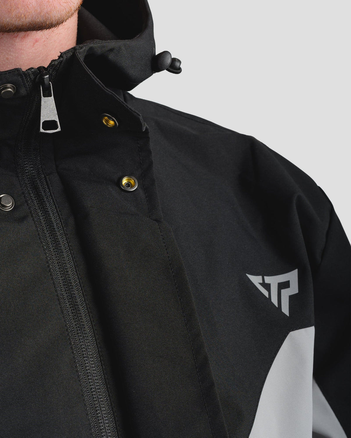 NORDIC SHELL JACKET - BLACK