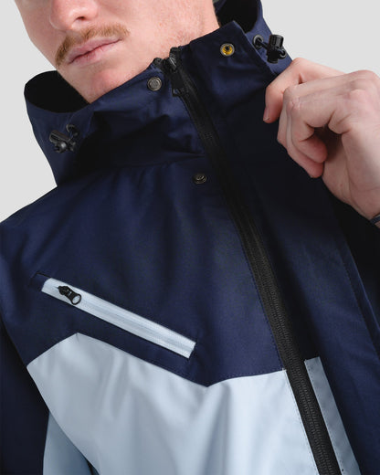NORDIC SHELL JACKET - NAVY