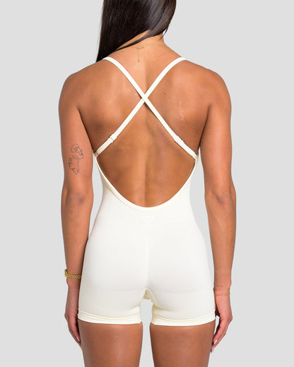 RECOIL JUMPSUIT - CREAM