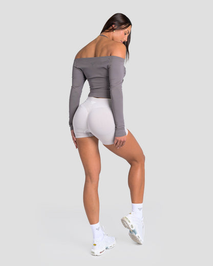 KTP RIBBED LONG SLEEVE - DARK GREY
