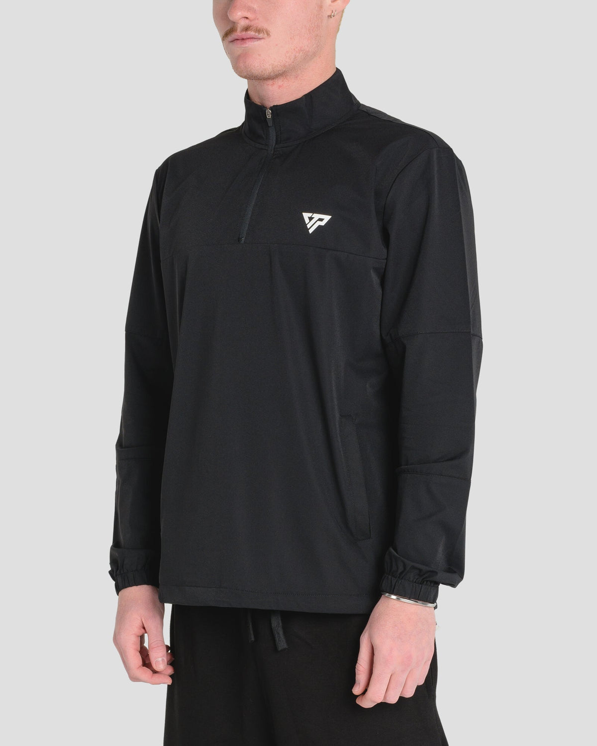 KTP STEALTH QUARTER - ZIP TOP - BLACK