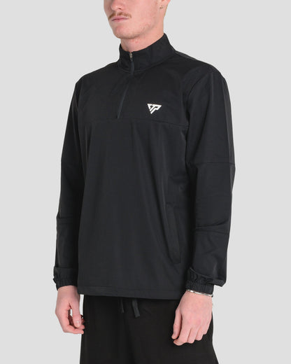 KTP STEALTH QUARTER - ZIP TOP - BLACK