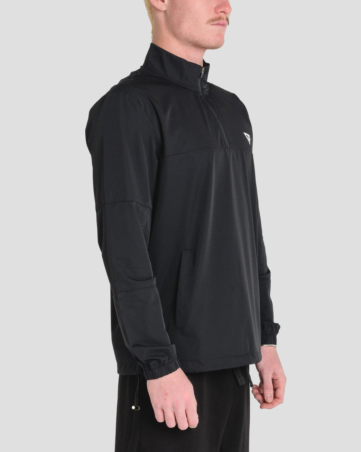 KTP STEALTH QUARTER - ZIP TOP - BLACK