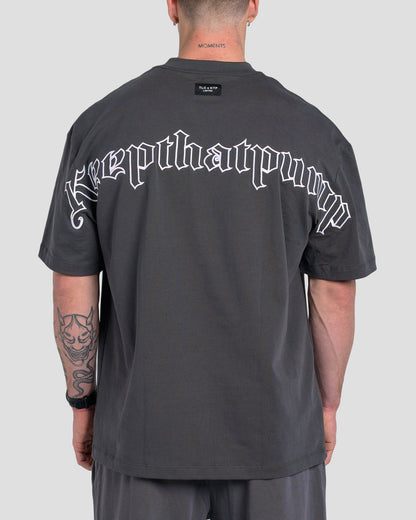 TONINO COTTON TEE - CHARCOAL