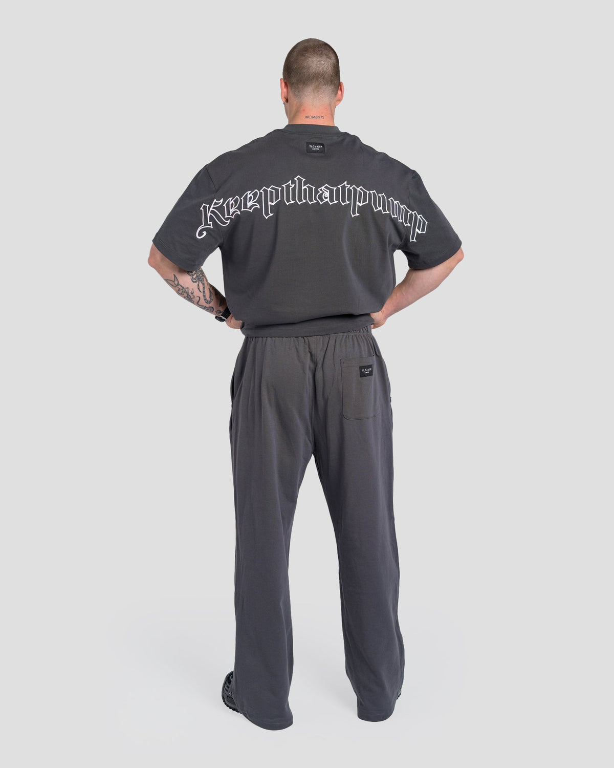 TONINO COTTON TEE - CHARCOAL
