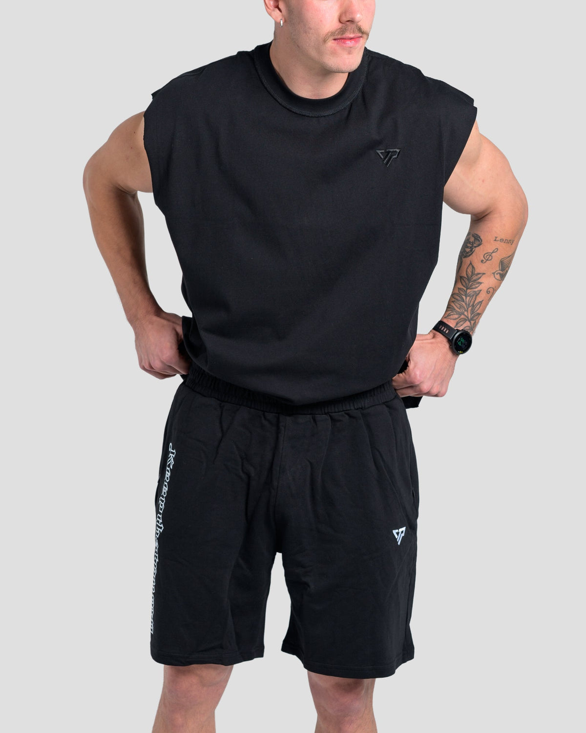 TONINO CASUAL SHORTS- BLACK