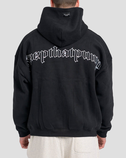 TONINO FULL ZIP JUMPER - BLACK
