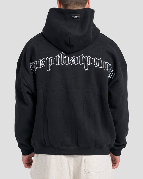 TONINO FULL ZIP JUMPER - BLACK