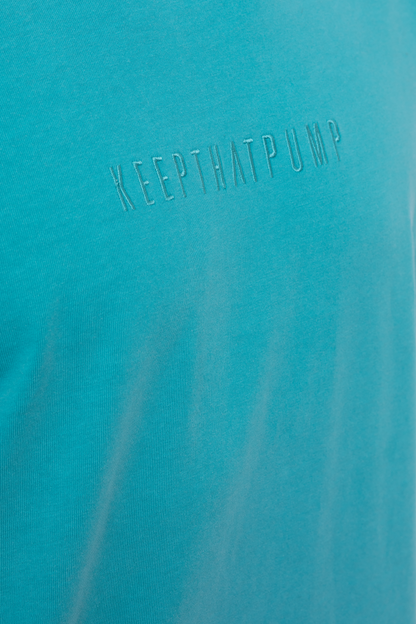OVERSIZED TEE - TEAL BLUE